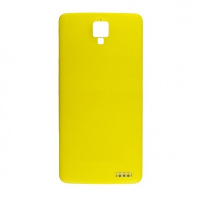 Back Panel Cover For Alcatel Idol X Yellow - Maxbhi Com