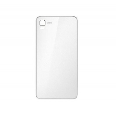 Back Panel Cover For Micromax A093 Canvas Fire Silver - Maxbhi Com