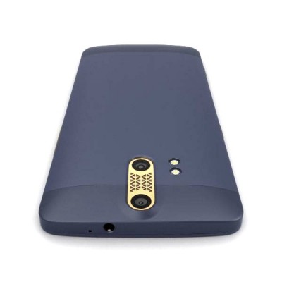 Full Body Housing For Zte Axon Pro Blue - Maxbhi Com