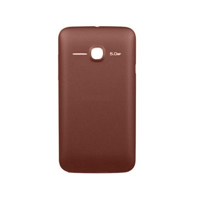 Back Panel Cover For Alcatel One Touch Mpop Aubergine - Maxbhi Com