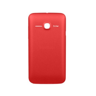 Back Panel Cover For Alcatel One Touch Mpop Red - Maxbhi Com