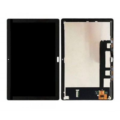 Lcd With Touch Screen For Huawei Mediapad M5 Lite Black By - Maxbhi Com