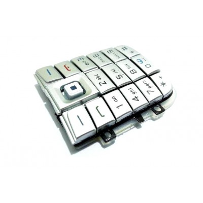 Keypad For Nokia 6020 Silver - Maxbhi Com