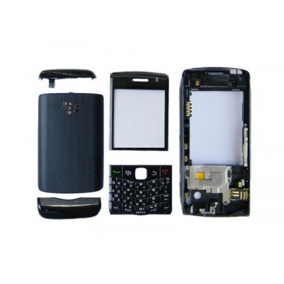 Full Body Housing For Blackberry Pearl 3g 9100 Black - Maxbhi Com