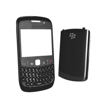 Full Body Housing For Blackberry Curve 9350 Black - Maxbhi Com