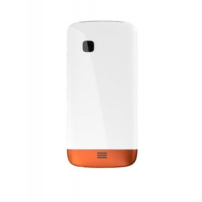 Full Body Housing For Nokia C506 White Orange - Maxbhi Com