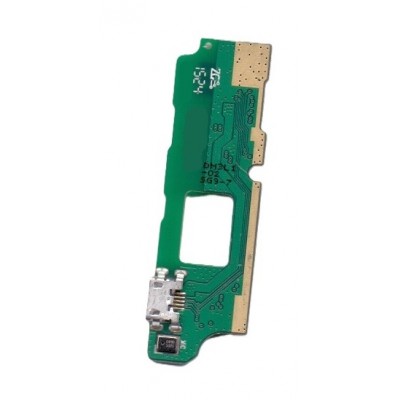 Charging Connector Flex Pcb Board For Micromax Canvas Fire 4g Q411 By - Maxbhi Com