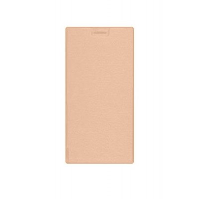 Flip Cover For Intex Aqua Power Plus Champagne By - Maxbhi Com