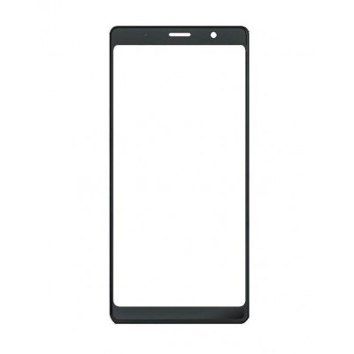 Replacement Front Glass For Blackberry Evolve Black By - Maxbhi Com