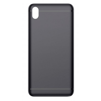 Back Panel Cover For Blu Grand M2 2018 Black - Maxbhi Com