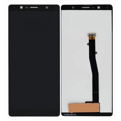 Lcd With Touch Screen For Blackberry Evolve X Black By - Maxbhi Com