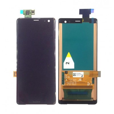Lcd With Touch Screen For Sony Xperia Xz3 Black By - Maxbhi Com