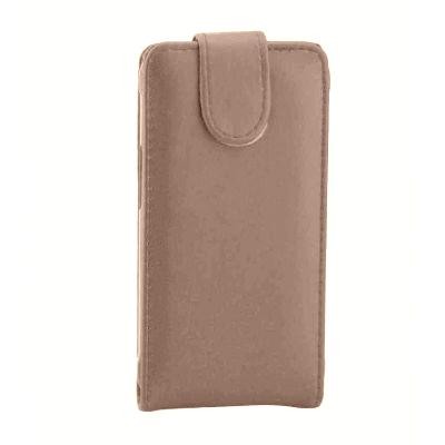 Flip Cover For Nokia 7200 Brown By - Maxbhi Com