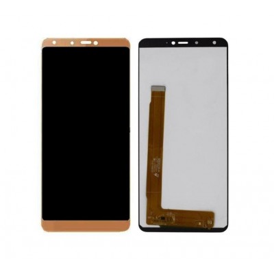 Lcd With Touch Screen For Panasonic Eluga Ray 600 Gold By - Maxbhi Com