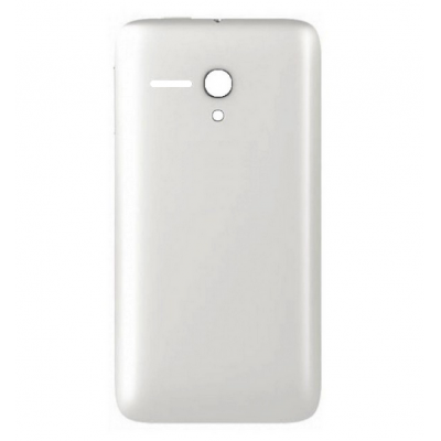 Back Panel Cover For Alcatel Pop D5 Silver - Maxbhi Com