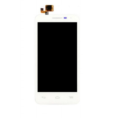 Lcd With Touch Screen For Alcatel Pop D5 Silver By - Maxbhi Com