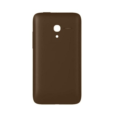 Back Panel Cover For Alcatel Pop D3 Chocolate - Maxbhi Com