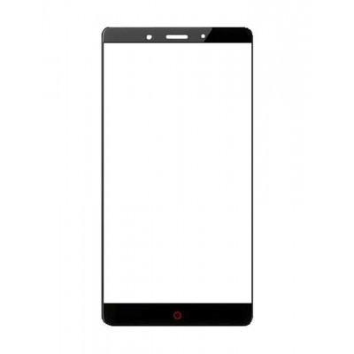 Replacement Front Glass For Zte Nubia Z11 Max Black By - Maxbhi Com