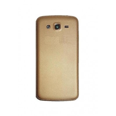 Full Body Housing For Samsung Galaxy Grand 2 Smg7102 With Dual Sim Gold - Maxbhi Com