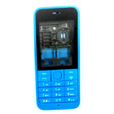 Full Body Housing For Nokia 220 Dual Sim Rm969 Blue - Maxbhi Com