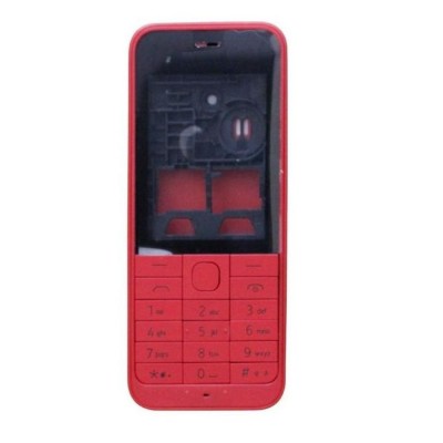 Full Body Housing For Nokia 220 Dual Sim Rm969 Red - Maxbhi Com