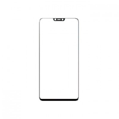 Replacement Front Glass For Oppo Realme C1 Black By - Maxbhi Com