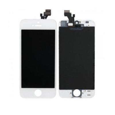 Lcd With Touch Screen For Apple Iphone 5 16gb Silver By - Maxbhi Com