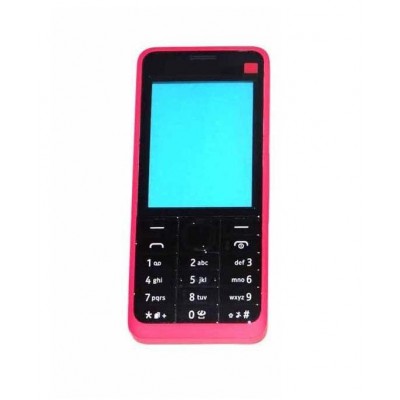Full Body Housing For Nokia 301 Dual Sim Pink - Maxbhi Com
