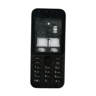 Full Body Housing For Microsoft Nokia 215 Dual Sim Black - Maxbhi Com