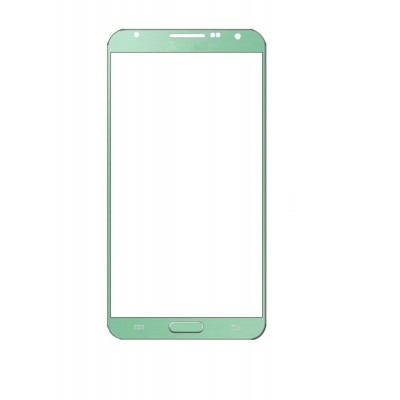 Replacement Front Glass For Samsung Galaxy Note 3 Neo Lte Plus Smn7505 Green By - Maxbhi Com