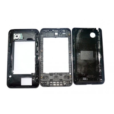 Full Body Housing For Samsung C3330 Champ 2 Black - Maxbhi Com