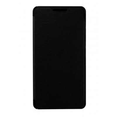 Flip Cover For Panasonic Eluga Ray 530 Black By - Maxbhi Com