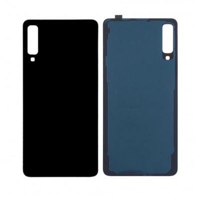 Back Panel Cover For Samsung Galaxy A7 2018 Black - Maxbhi Com
