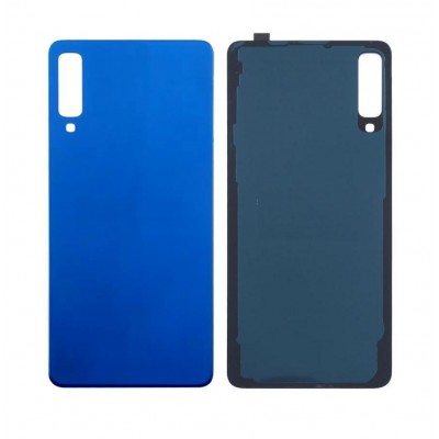 Back Panel Cover For Samsung Galaxy A7 2018 Blue - Maxbhi Com
