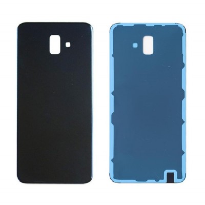 Back Panel Cover For Samsung Galaxy J6 Plus Black - Maxbhi Com