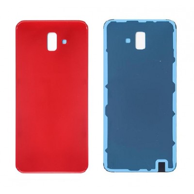 Back Panel Cover For Samsung Galaxy J6 Plus Red - Maxbhi Com