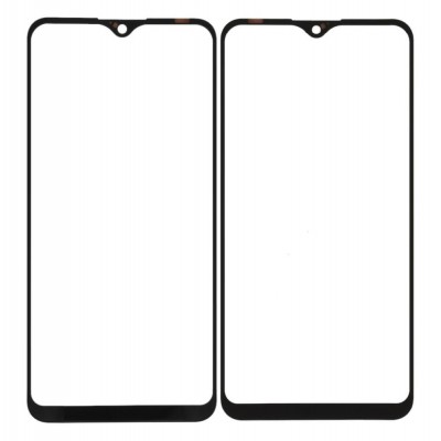 Replacement Front Glass For Oppo K1 Black By - Maxbhi Com