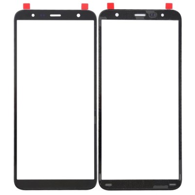 Replacement Front Glass For Samsung Galaxy J6 Plus Grey By - Maxbhi Com