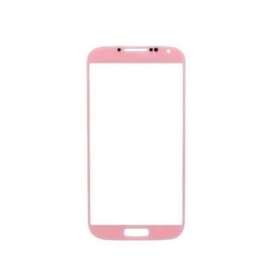 Replacement Front Glass For Samsung Galaxy S4 Pink By - Maxbhi Com