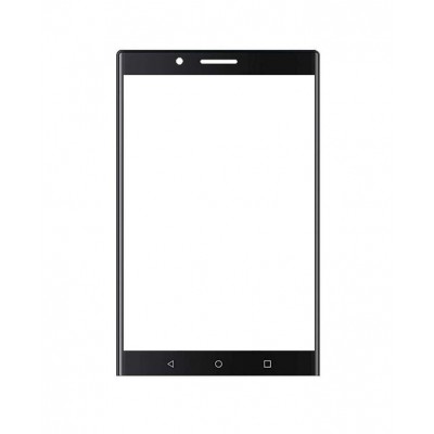 Replacement Front Glass For Blackberry Key2 Le White By - Maxbhi Com