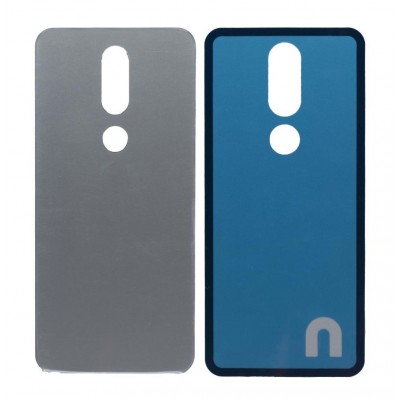 Back Panel Cover For Nokia 7 1 Steel - Maxbhi Com