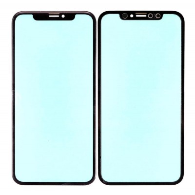 Replacement Front Glass For Apple Iphone Xr Black By - Maxbhi Com