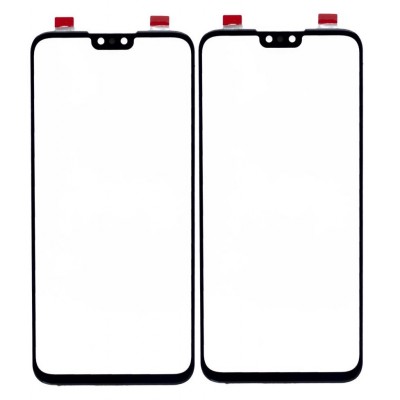 Replacement Front Glass For Huawei Y9 2019 Black By - Maxbhi Com