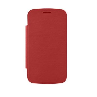 Flip Cover For Reach Fab4 403 Red By - Maxbhi Com