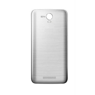 Back Panel Cover For Micromax Canvas Juice 2 Grey - Maxbhi Com