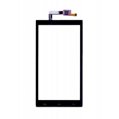 Touch Screen Digitizer For Micromax Canvas Juice 2 Grey By - Maxbhi Com