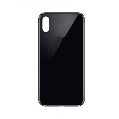Back Panel Cover For Apple Iphone Xc Black - Maxbhi Com