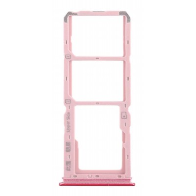 Sim Card Holder Tray For Vivo Y95 Red - Maxbhi Com