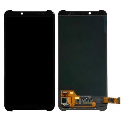 Lcd With Touch Screen For Xiaomi Black Shark Helo Black By - Maxbhi Com