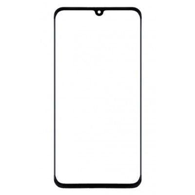 Replacement Front Glass For Huawei Mate 20 Black By - Maxbhi Com